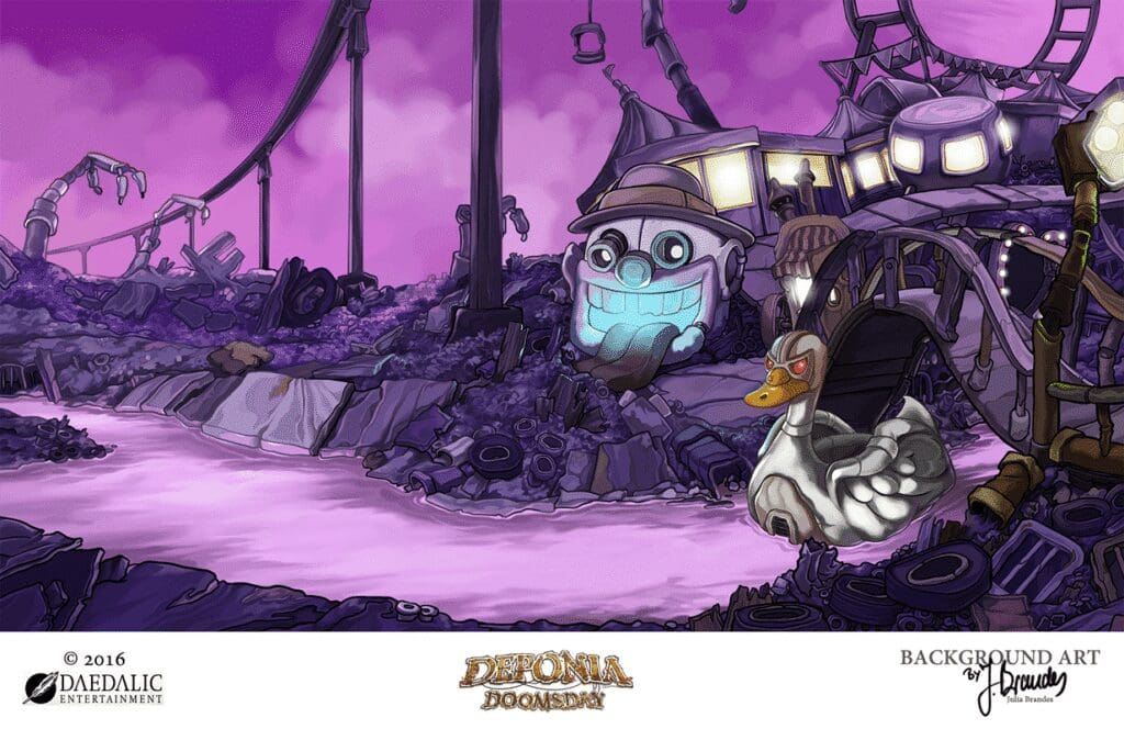 2015. Deponia Franchise (c) Daedalic Entertainment.