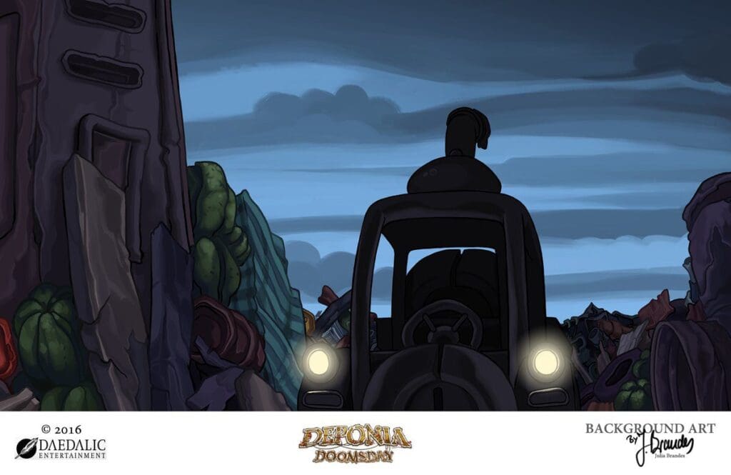 2015. Deponia Franchise (c) Daedalic Entertainment.