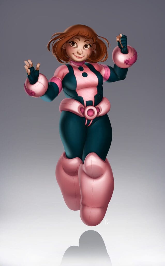 2018. My Hero Academia fanart, character (c) Kōhei Horikoshi