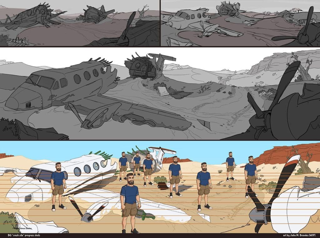 The Adventures of Bryan Scott (2023) © Radio Silence Studios.